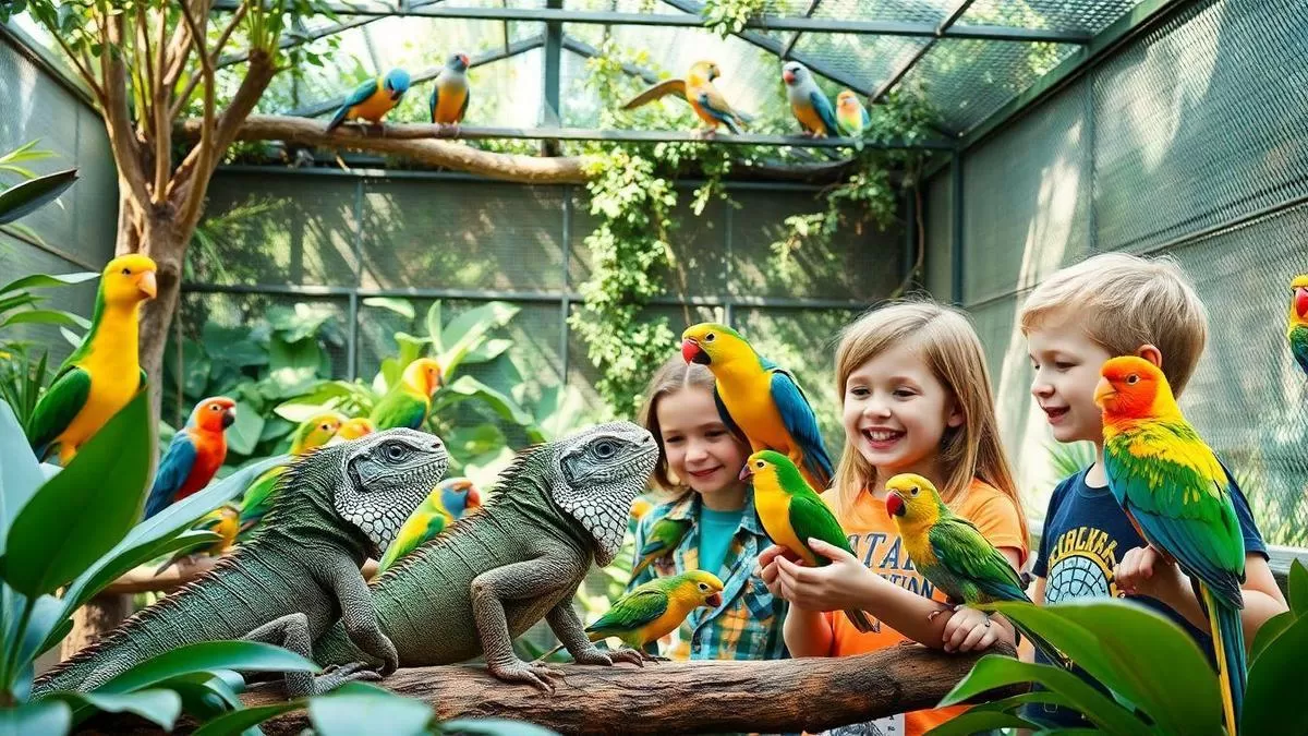 Adoção de animais exóticos Adoção de animais exóticos