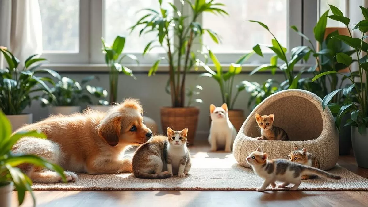 Cuidados com pets de espécies diferentes Cuidados com pets de espécies diferentes