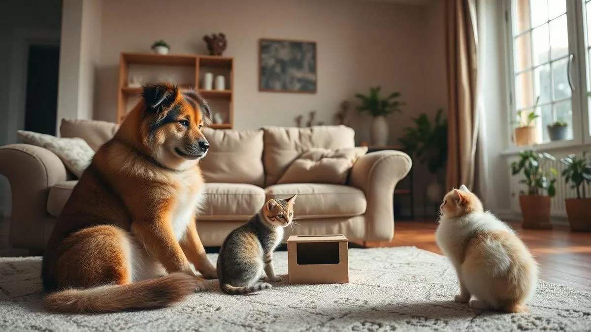Integração de animais de estimação diferentes Integração de animais de estimação diferentes