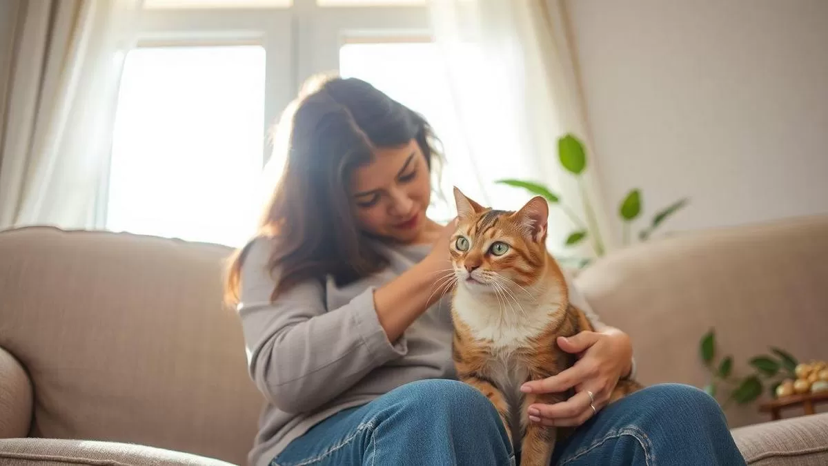 Interação humana com gatos e seu impacto Interação humana com gatos e seu impacto